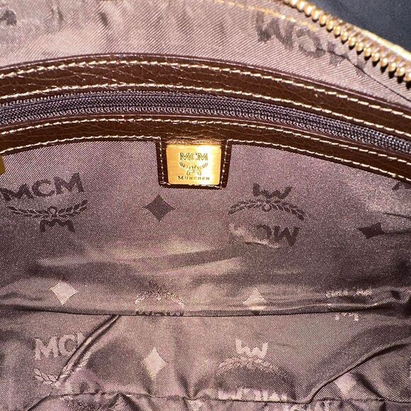 Mcm Women's Brown and Khaki Bag - Picture 7 of 8